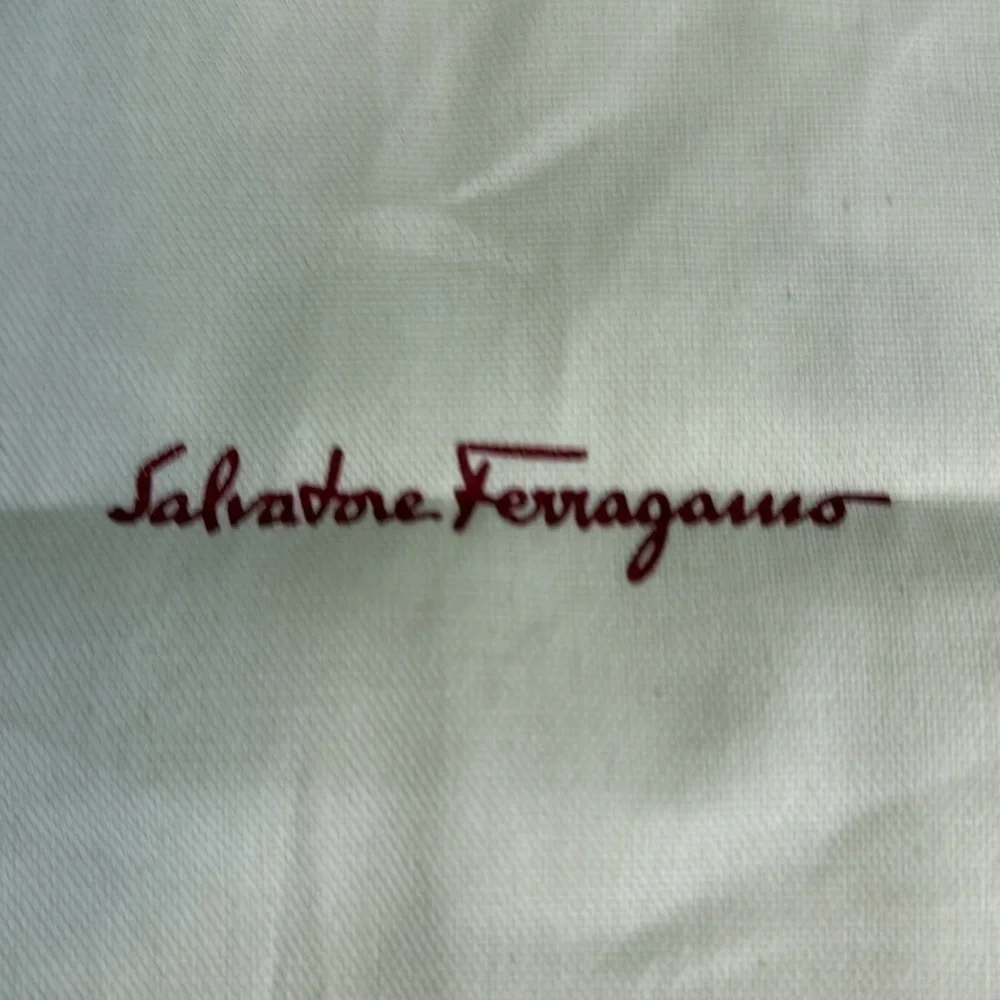 Ferragamo Shoe Dust Bags (2) - 16” x 8 1/2”